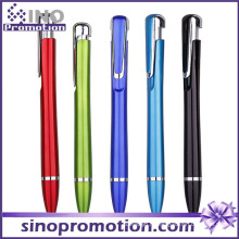 Streamline forme bon marché Clip stylo à bille en métal lustre stylo à bille